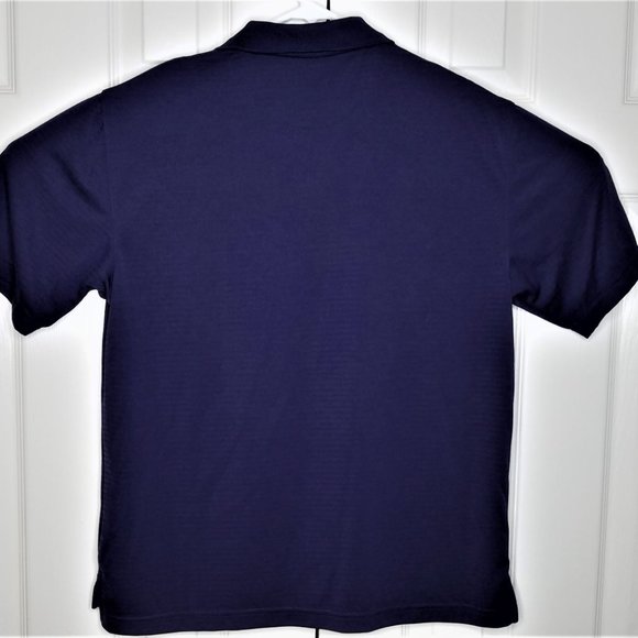 Snake Eyes Players Men's Super Lightweight Blue Polo Golf Shirt sz Small - Picture 3 of 3